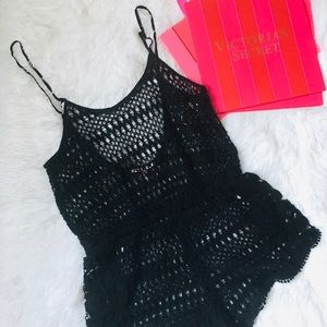 Victoria’s Secret Black romper.